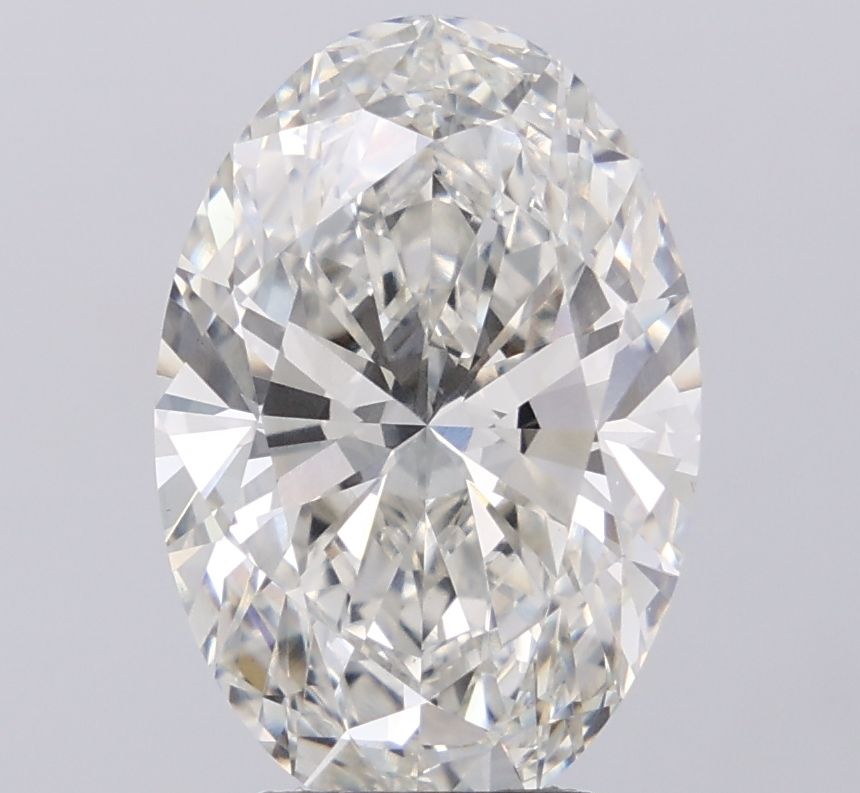 6.07 ct. oval Lab Grown Diamond front image