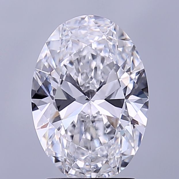 2.06 ct. oval Lab Grown Diamond front image