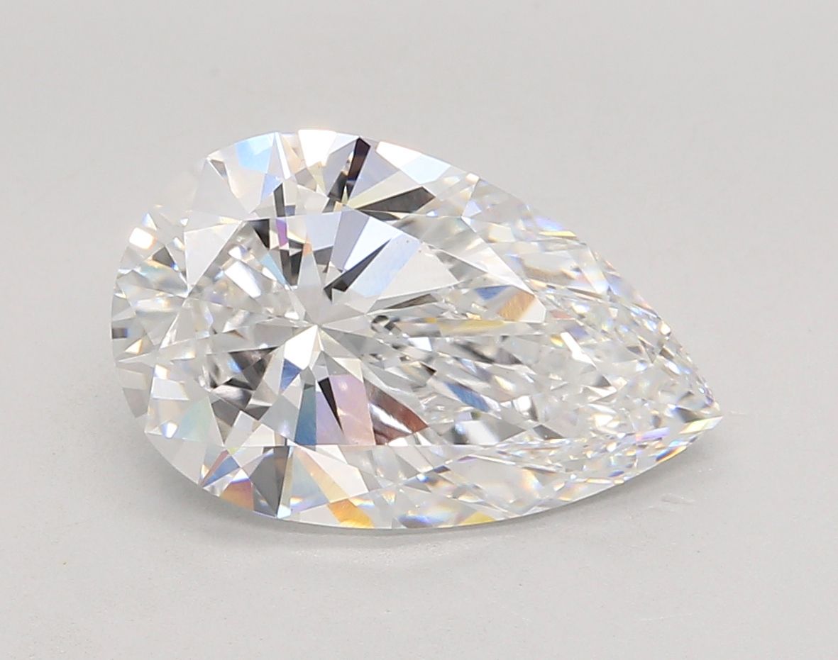 4.44 ct. pear Lab Grown Diamond front image
