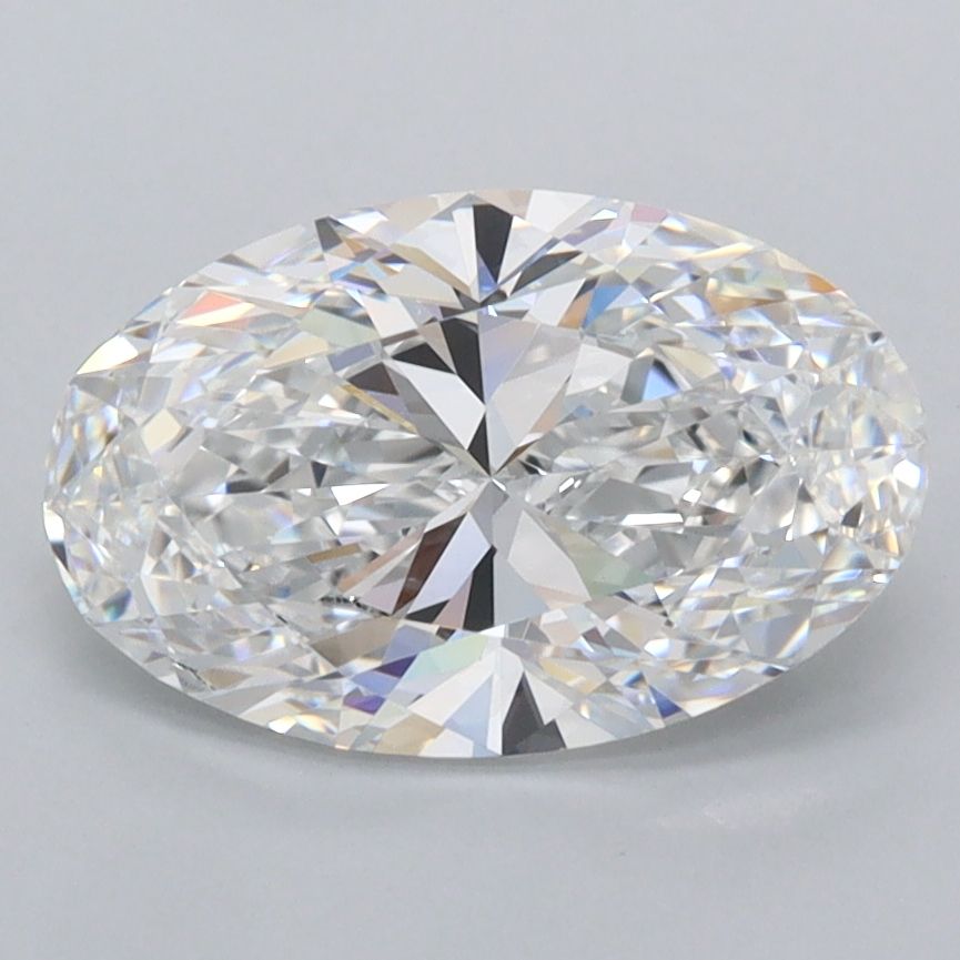 2.02 ct. oval Lab Grown Diamond front image
