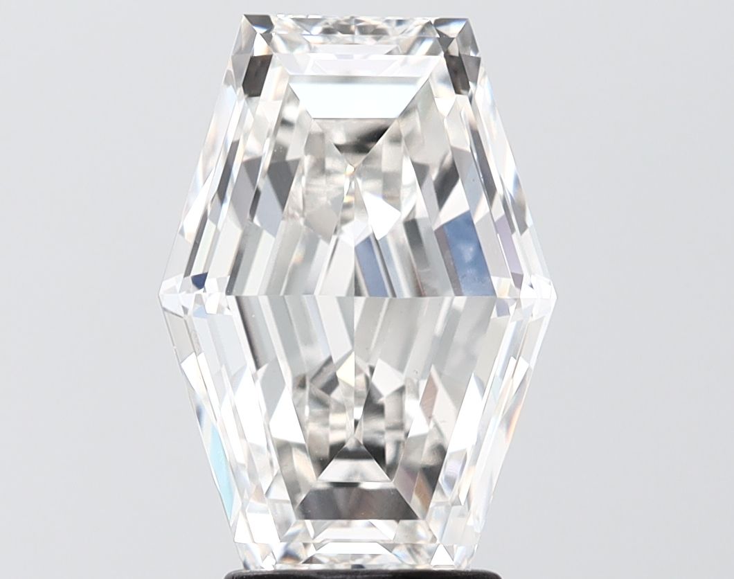 4.09 ct lab-grown Hexagonal Diamond