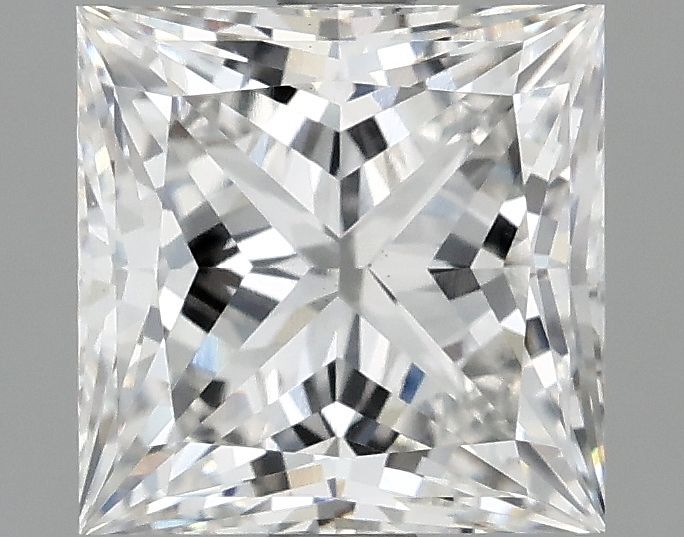 2.10 ct. princess Lab Grown Diamond front image