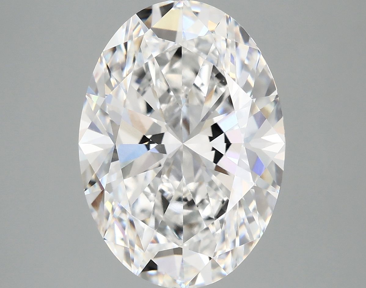 3.90 ct. oval Lab Grown Diamond front image