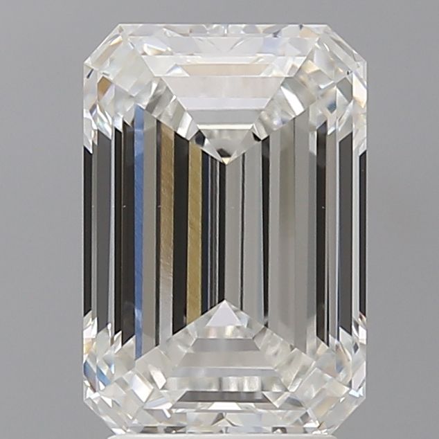 3.60 ct. emerald Lab Grown Diamond front image