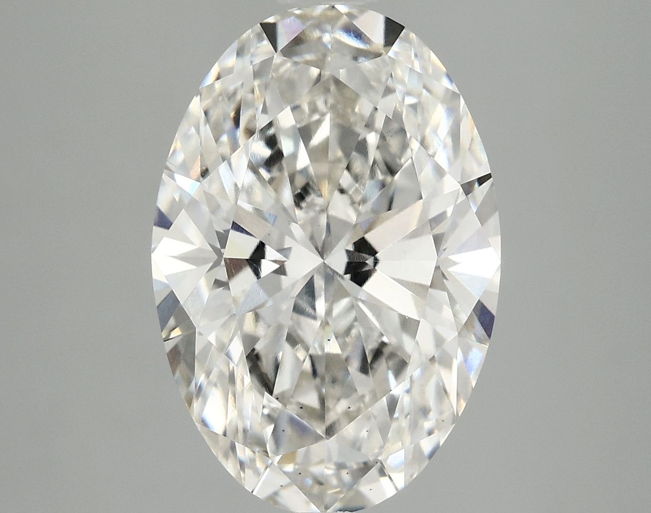 4.05 ct. oval Lab Grown Diamond front image