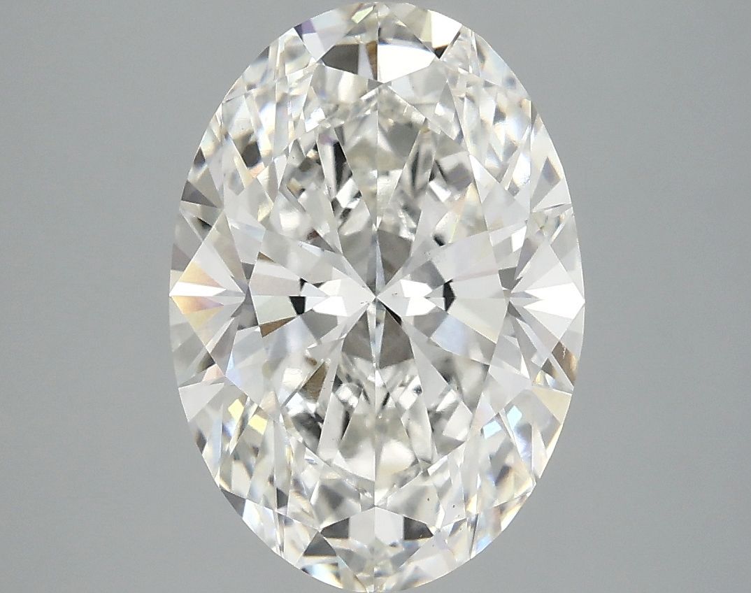 3.86 ct. oval Lab Grown Diamond front image
