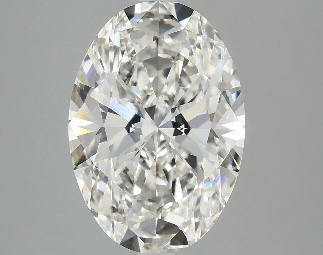 3.94 ct. oval Lab Grown Diamond front image