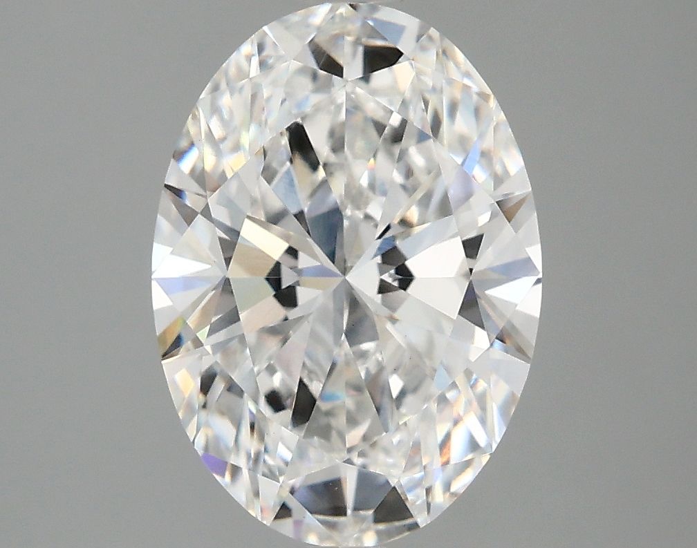 2.93 ct. oval Lab Grown Diamond front image