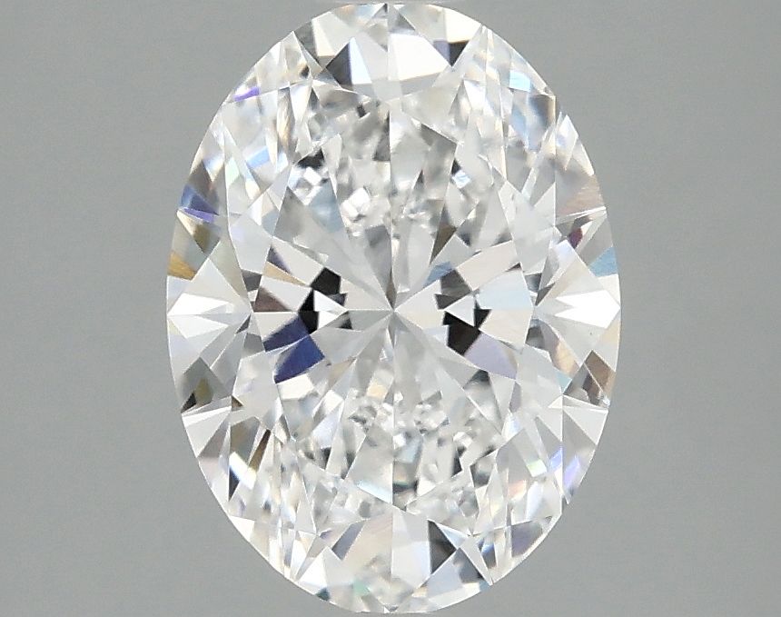 2.10 ct. oval Lab Grown Diamond front image