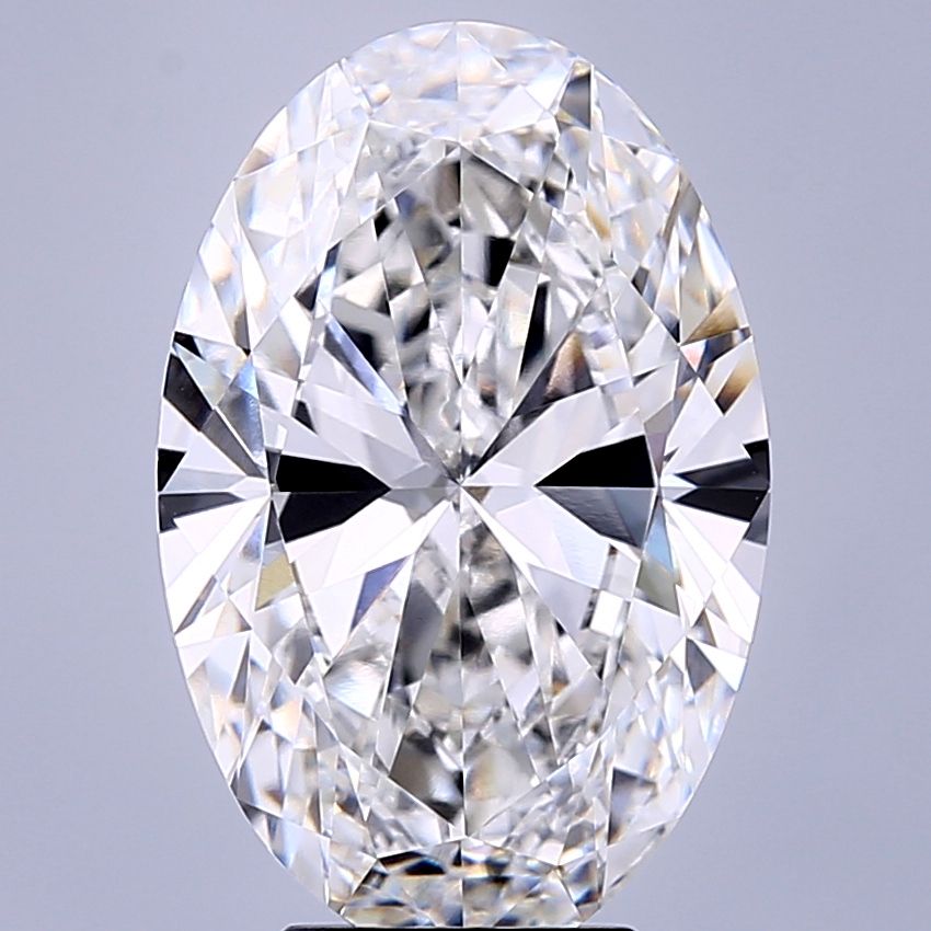5.60 ct. oval Lab Grown Diamond front image