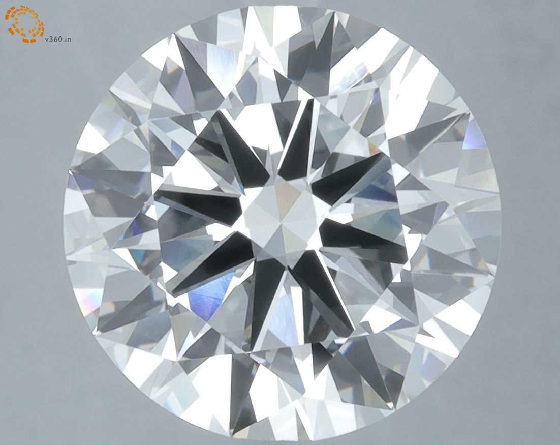 6.03 ct. round Lab Grown Diamond front image