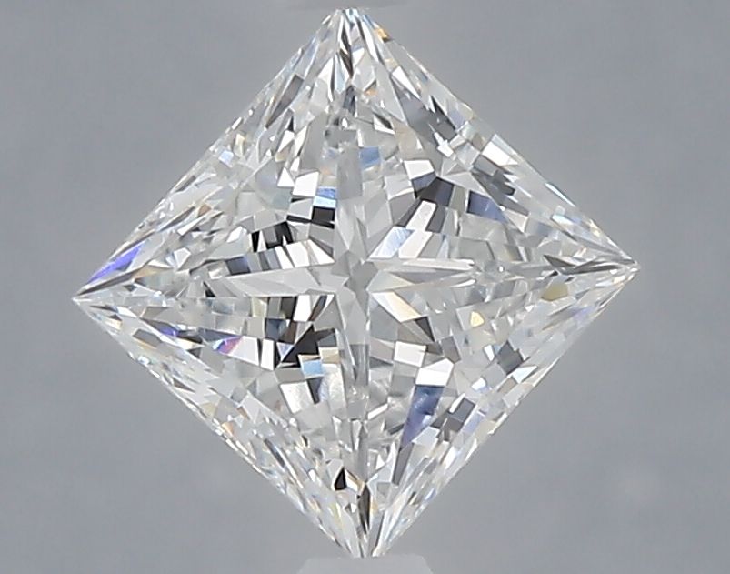 1.1 ct lab-grown Princess Diamond