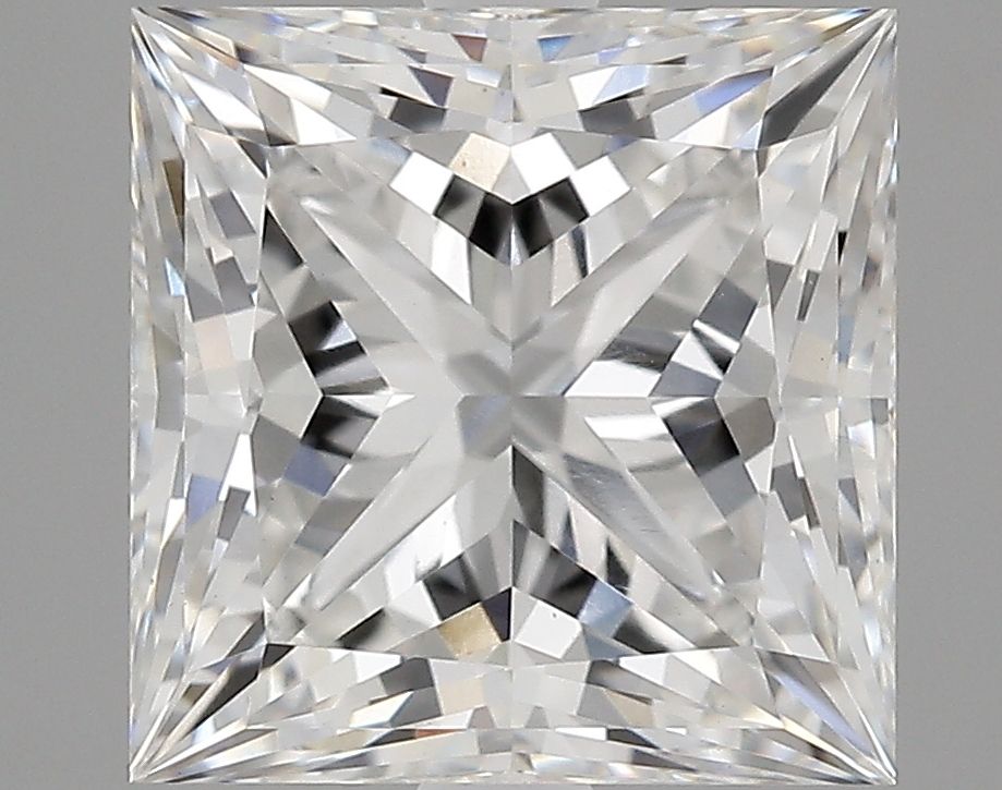 3.13 ct. princess Lab Grown Diamond front image