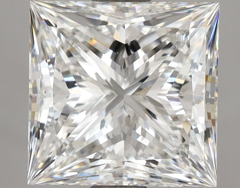 3.42 ct. princess Lab Grown Diamond front image