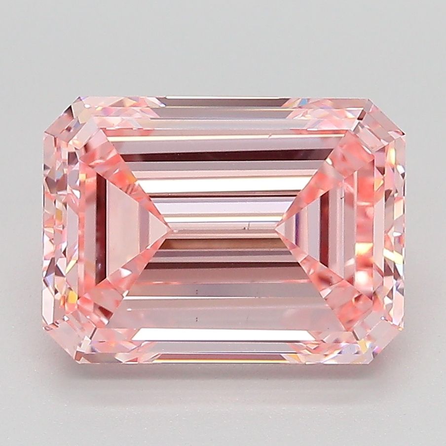 4.03 ct. emerald Lab Grown Diamond front image