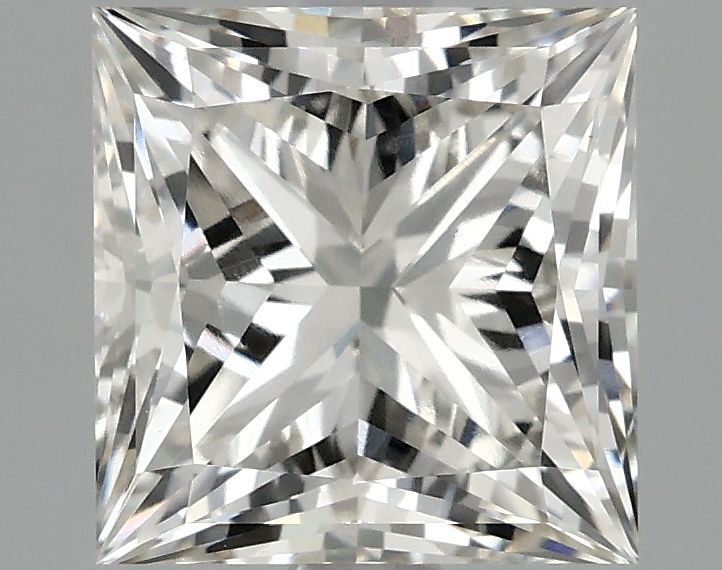 2.10 ct. princess Lab Grown Diamond front image