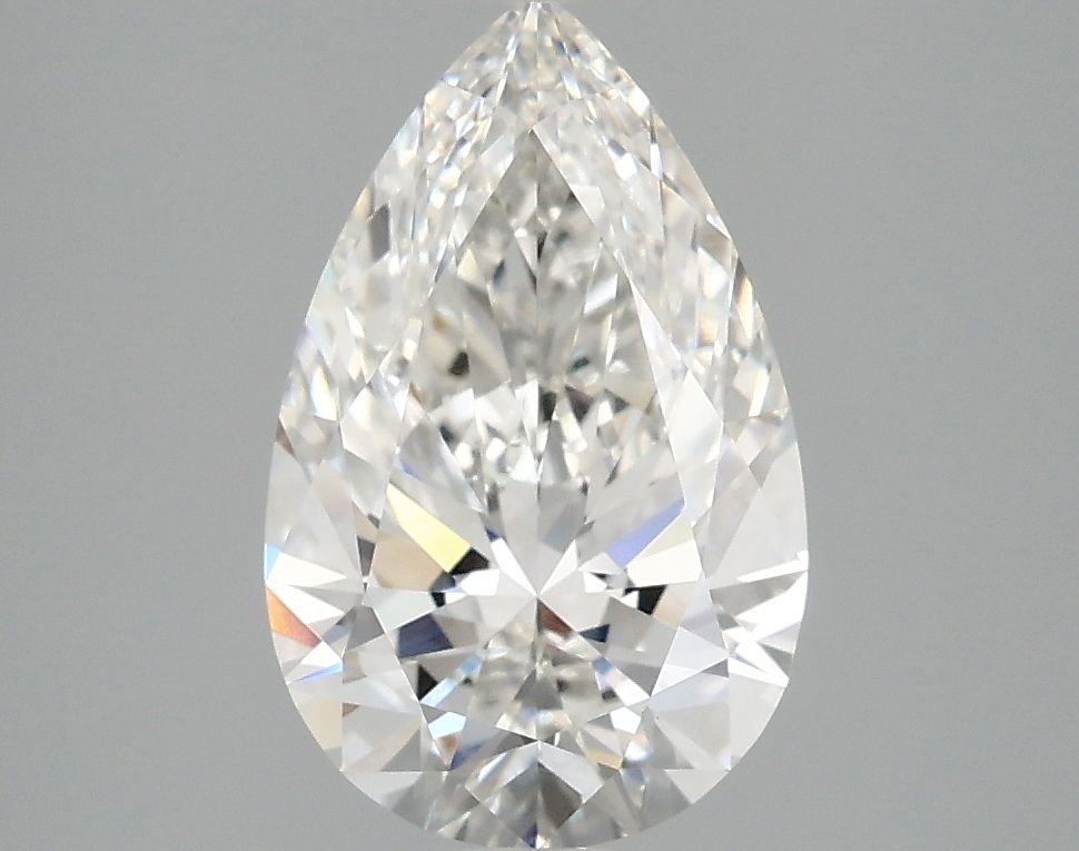 2.10 ct. pear Lab Grown Diamond front image