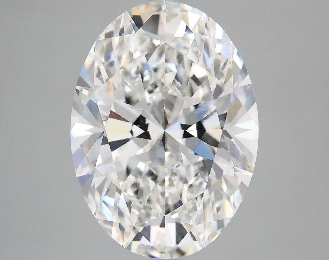 4.06 ct. oval Lab Grown Diamond front image
