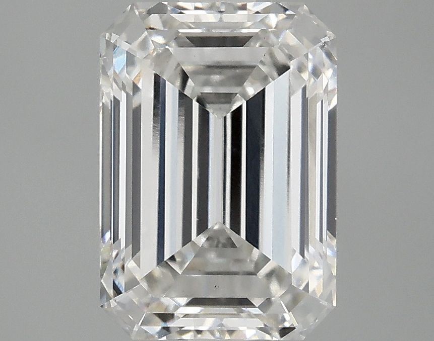 3.09 ct. emerald Lab Grown Diamond front image
