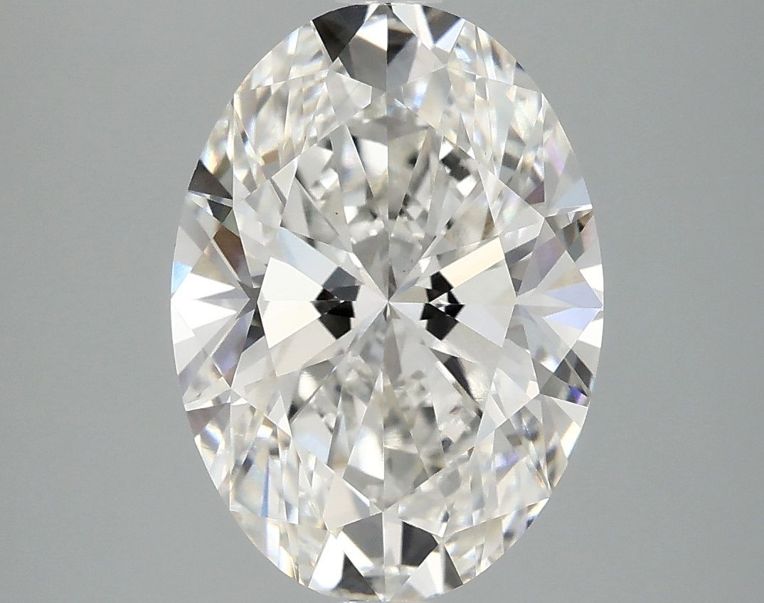 3.98 ct. oval Lab Grown Diamond front image