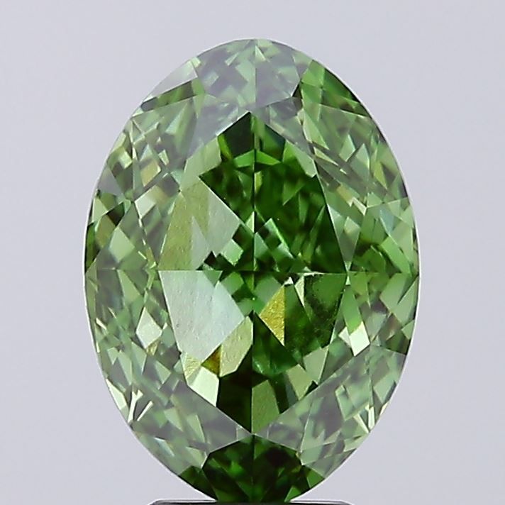 5.00 ct. oval Lab Grown Diamond front image