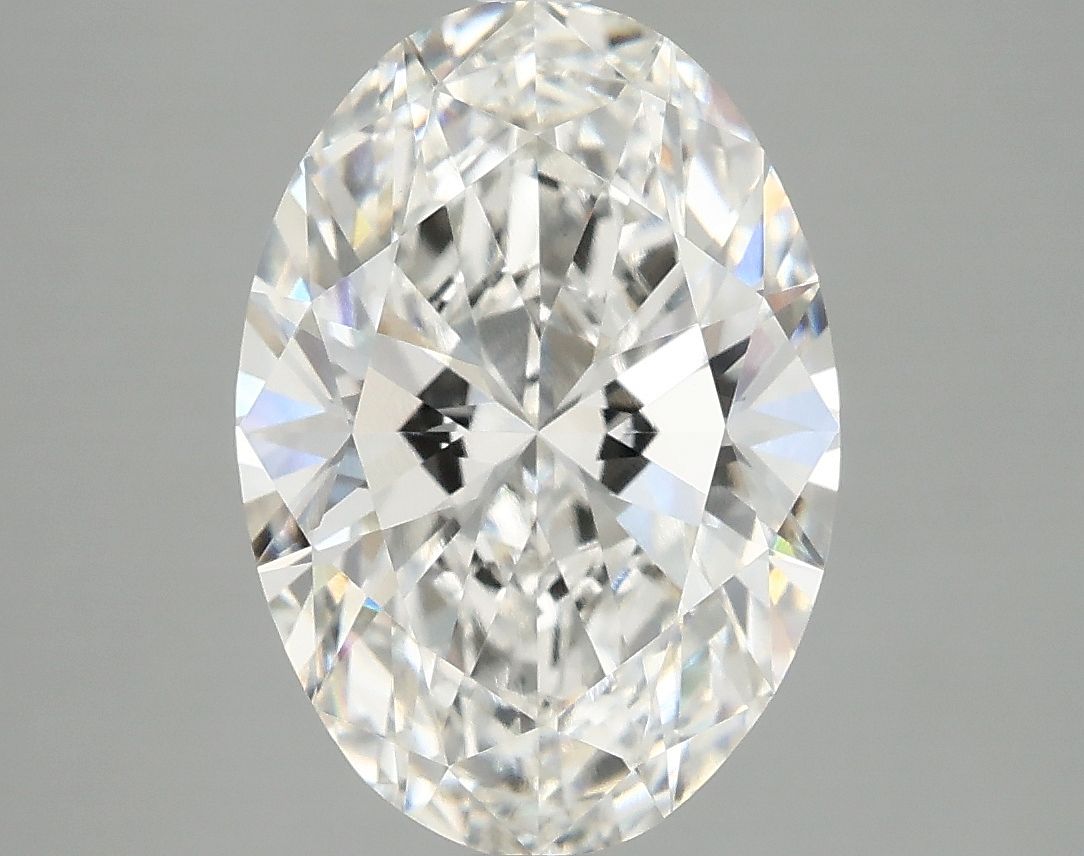 3.82 ct. oval Lab Grown Diamond front image