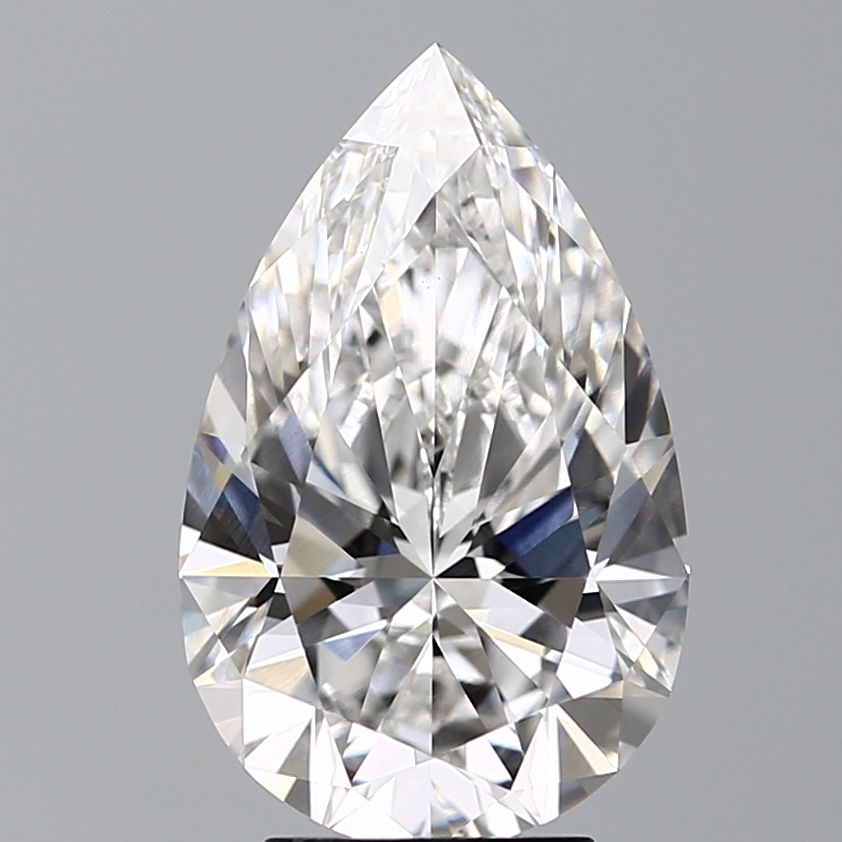 4.06 ct. pear Lab Grown Diamond front image