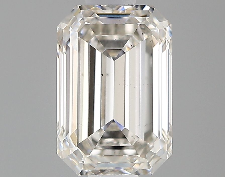 0.90 ct. emerald Lab Grown Diamond front image