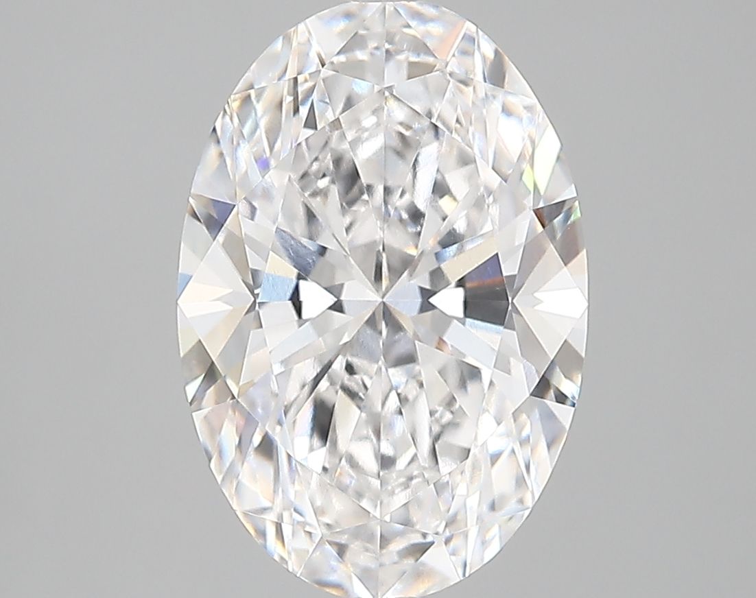3.70 ct. oval Lab Grown Diamond front image