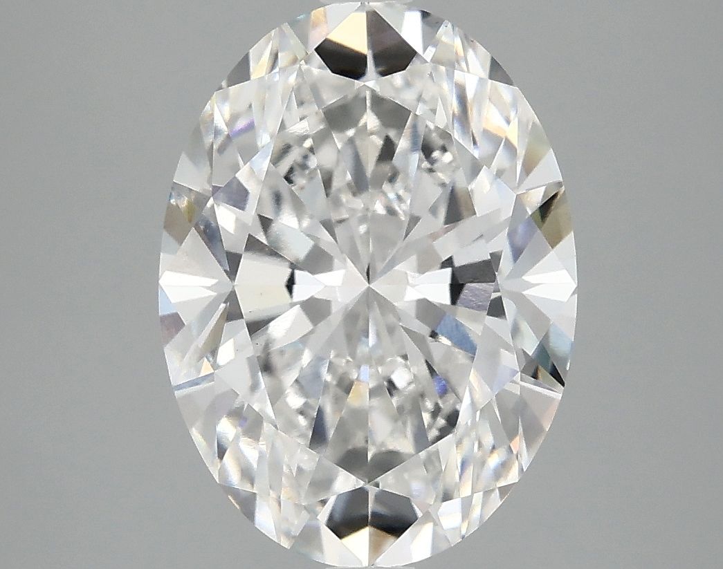 3.99 ct. oval Lab Grown Diamond front image