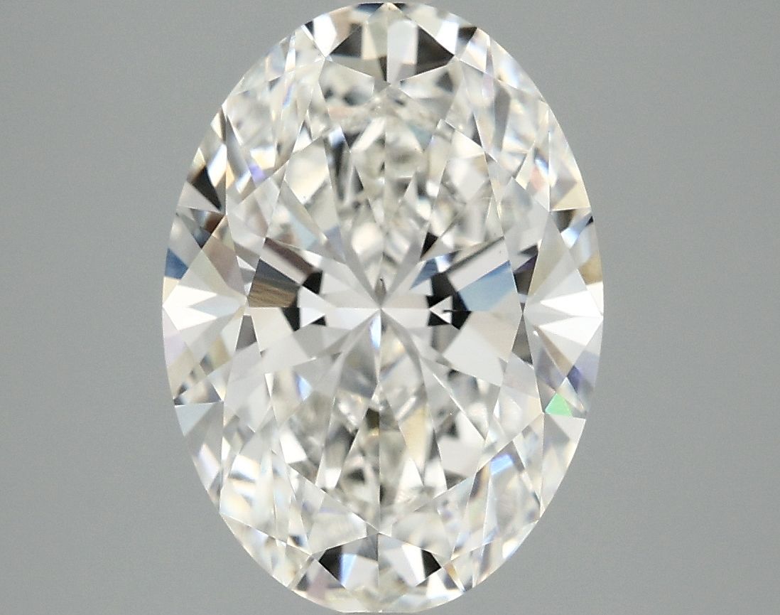 3.73 ct. oval Lab Grown Diamond front image