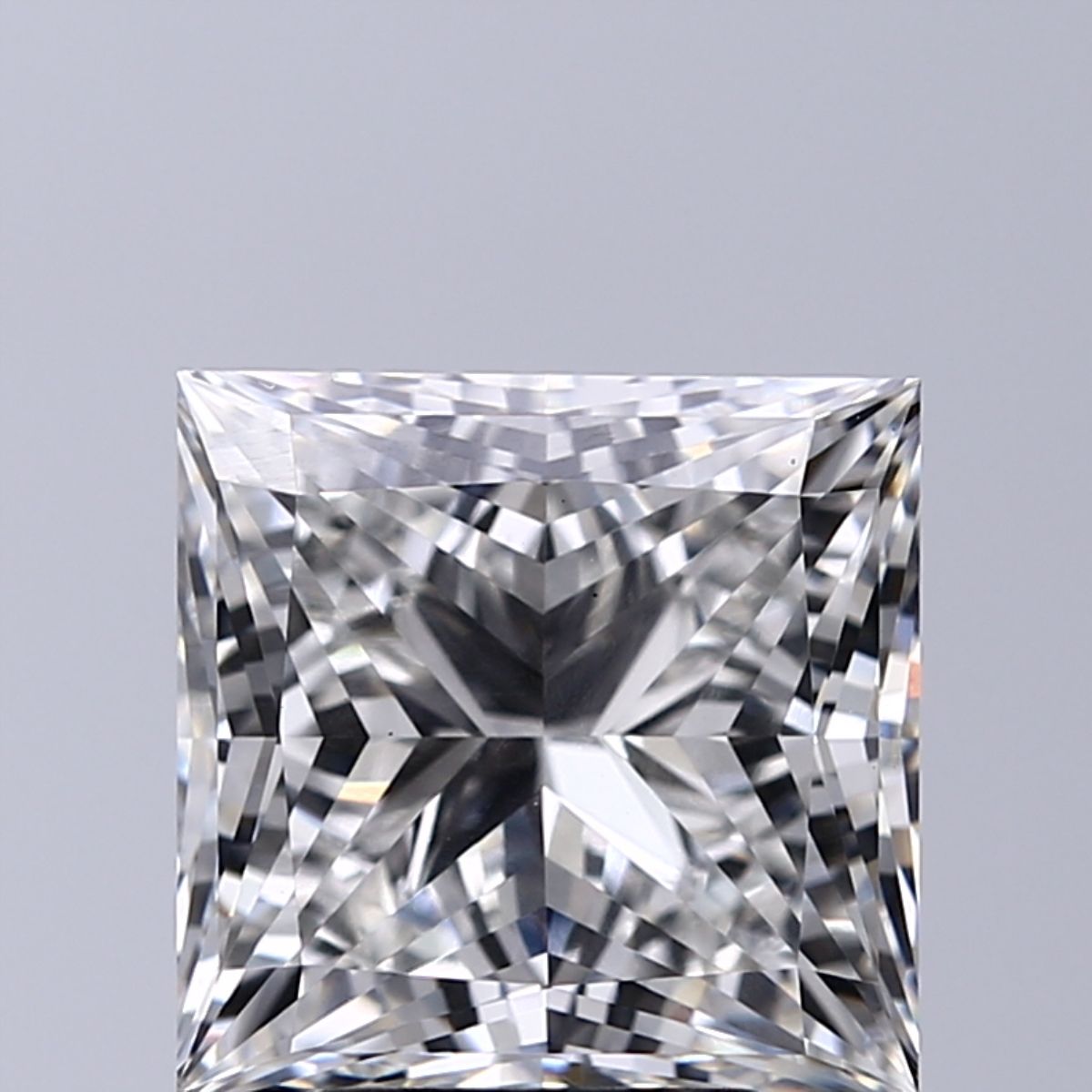 4.04 ct. princess Lab Grown Diamond front image