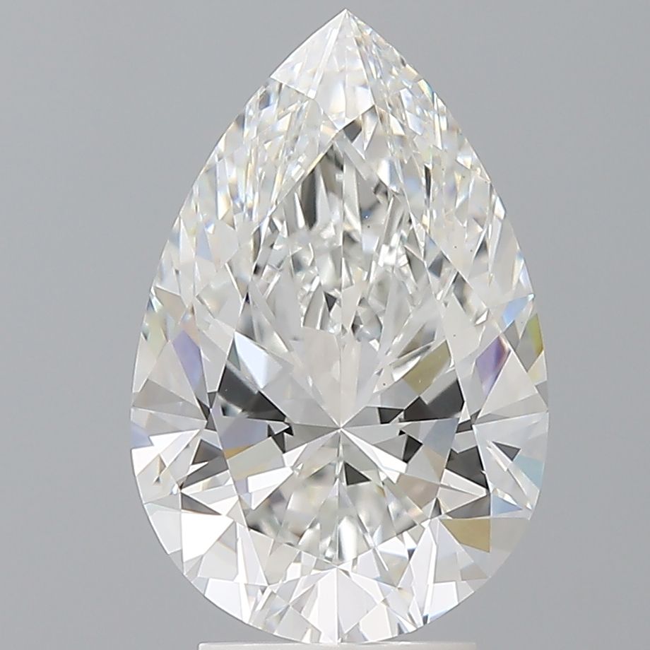 4.03 ct. pear Lab Grown Diamond front image