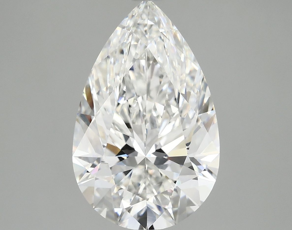 4.09 ct. pear Lab Grown Diamond front image