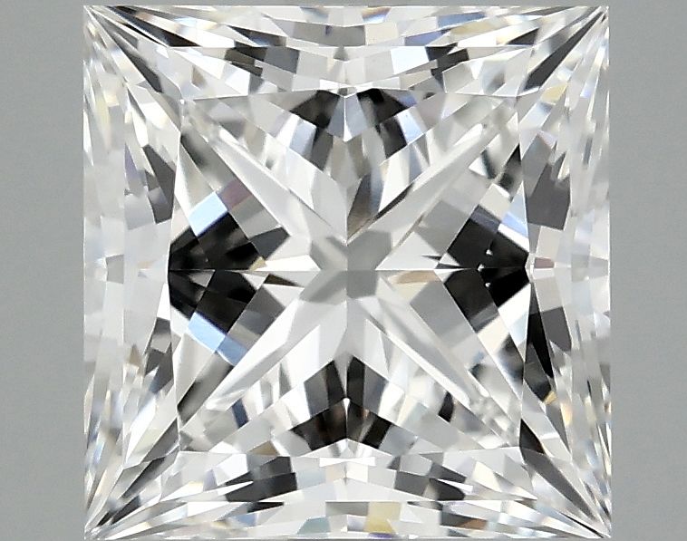 4.10 ct. princess Lab Grown Diamond front image