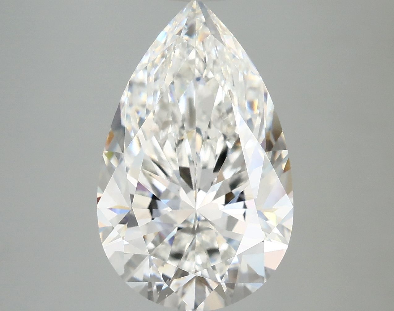 5.04 ct. pear Lab Grown Diamond front image