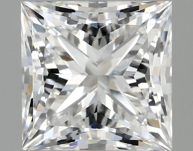 2.08 ct. princess Lab Grown Diamond front image