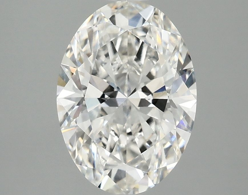 2.10 ct. oval Lab Grown Diamond front image