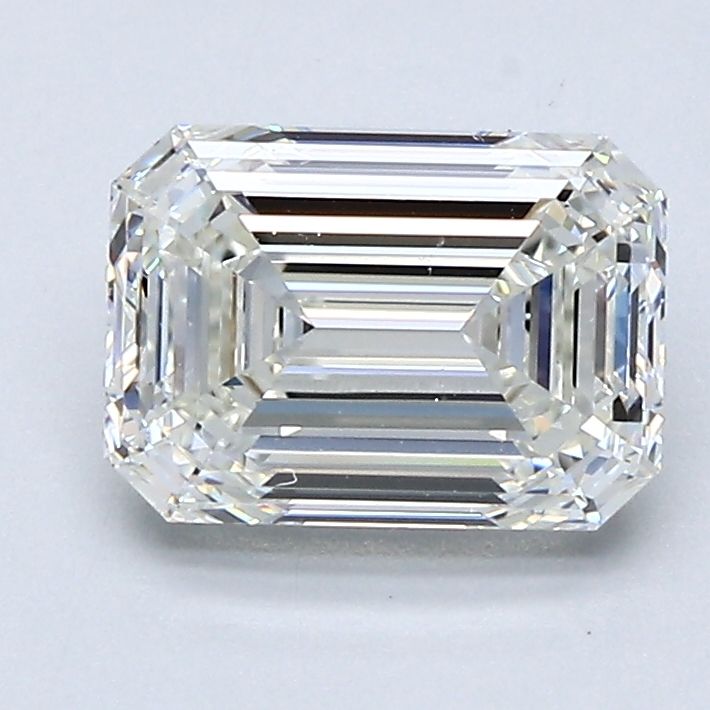 1.7 Carat Emerald Diamond J VVS2