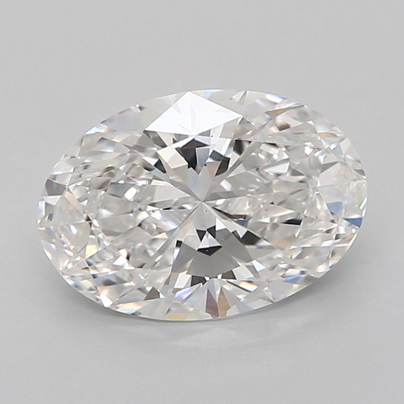 3.01 ct. oval Lab Grown Diamond front image