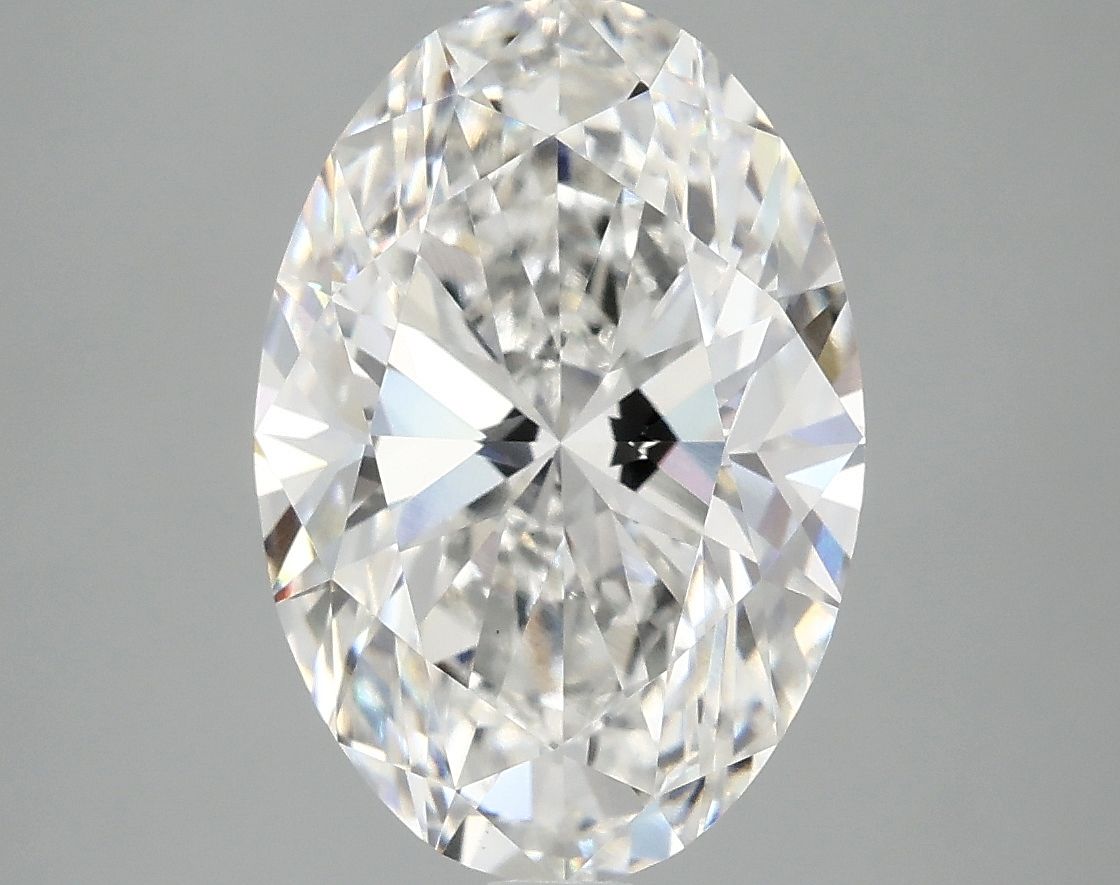 3.95 ct. oval Lab Grown Diamond front image