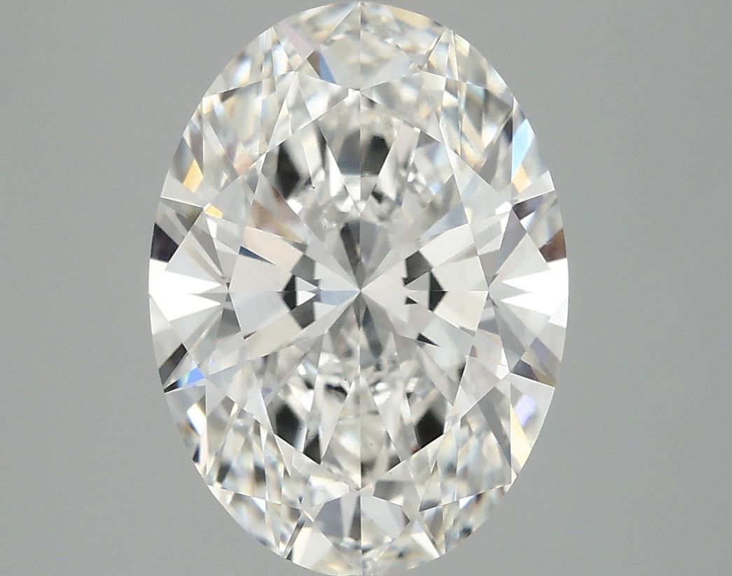 2.87 ct. oval Lab Grown Diamond front image