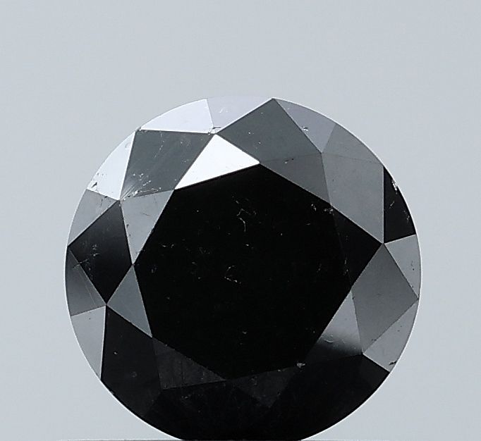 0.8 Carat Round Diamond Black VVS2