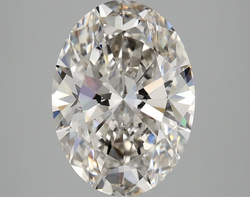 3.95 ct. oval Lab Grown Diamond front image