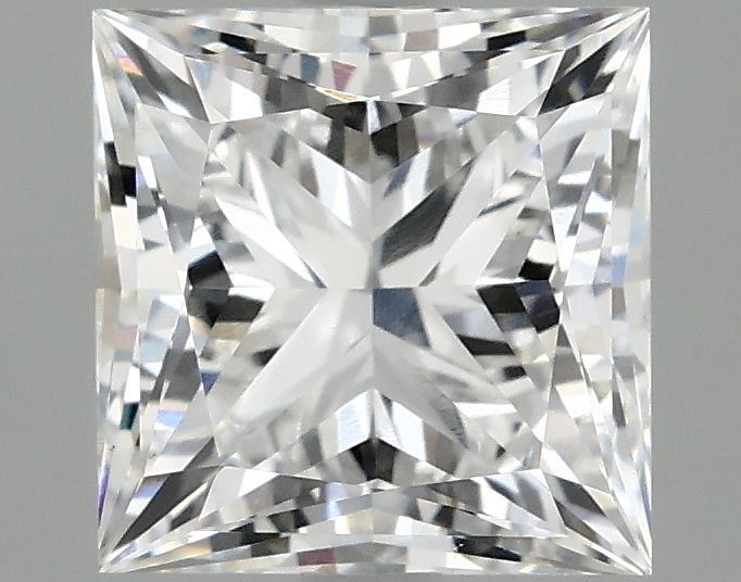 2.10 ct. princess Lab Grown Diamond front image
