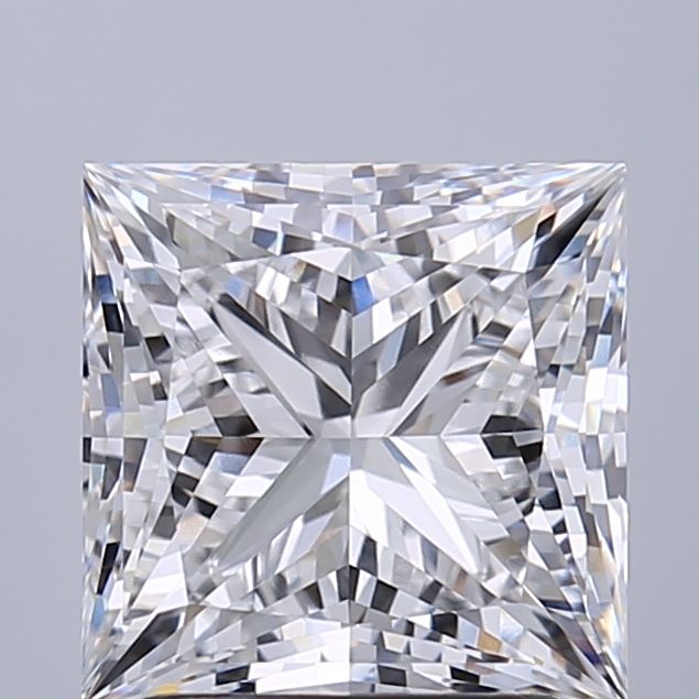 2.26 ct. princess Lab Grown Diamond front image
