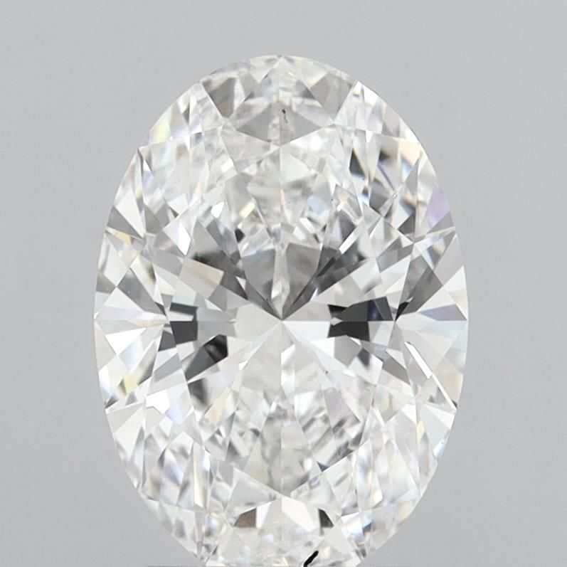 3.10 ct. oval Lab Grown Diamond front image
