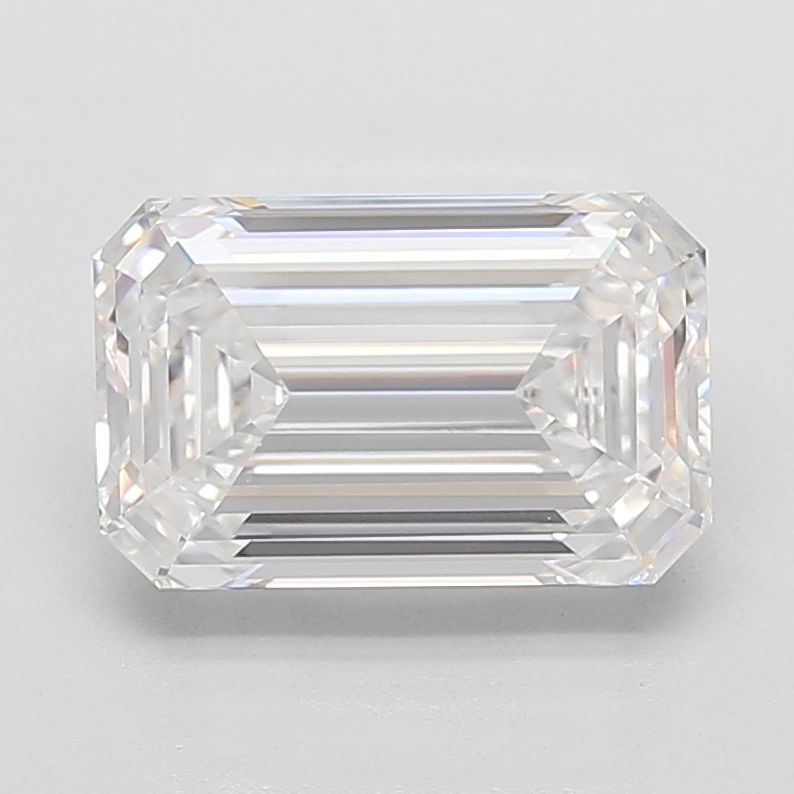 5.53 ct. emerald Lab Grown Diamond front image