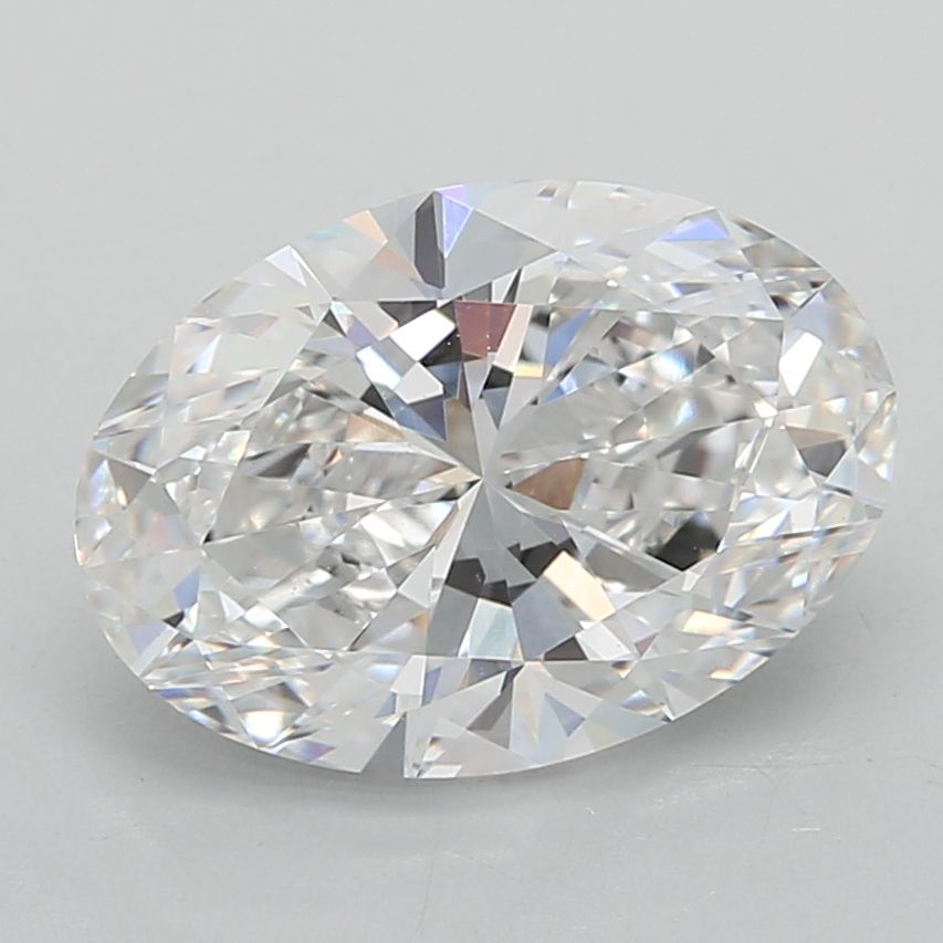 3.03 ct. oval Lab Grown Diamond front image