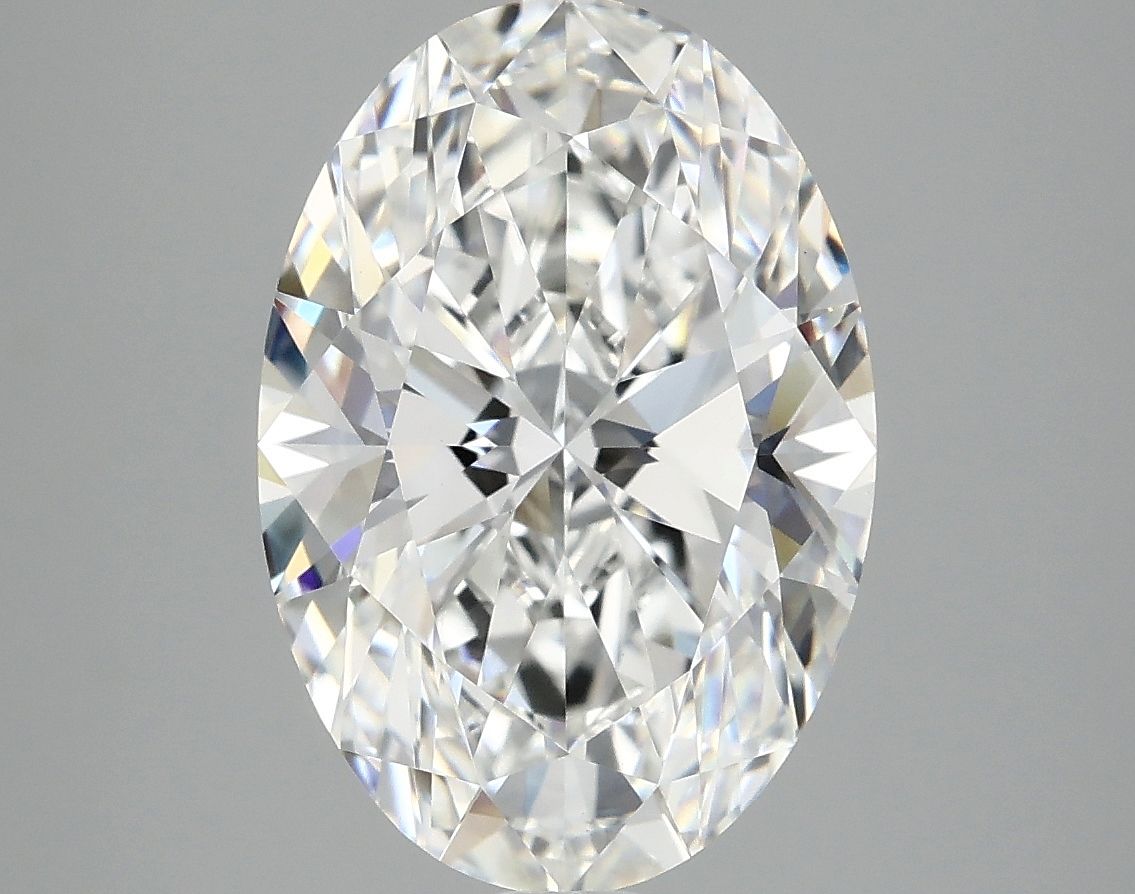 3.94 ct. oval Lab Grown Diamond front image
